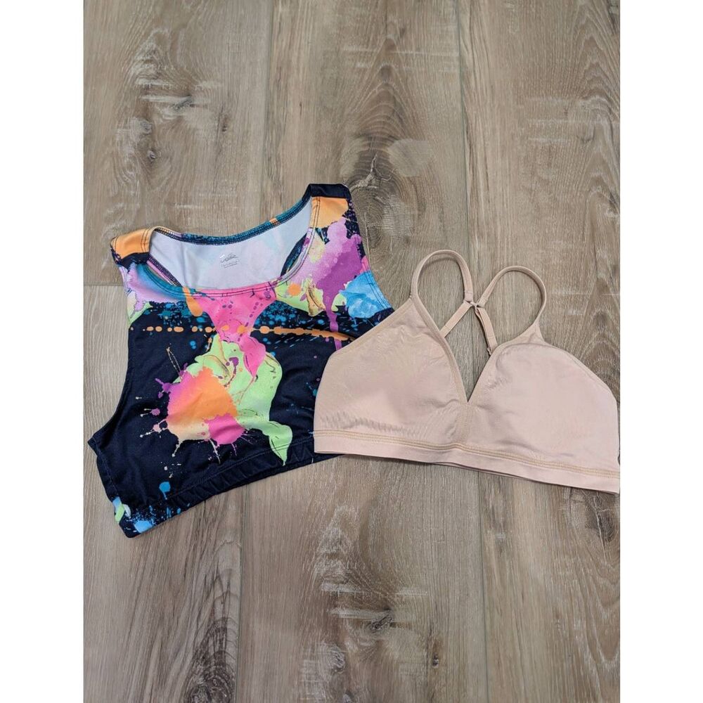 Justice Wonder Nation Bras | Sports Bra Adjustable Bra | XL